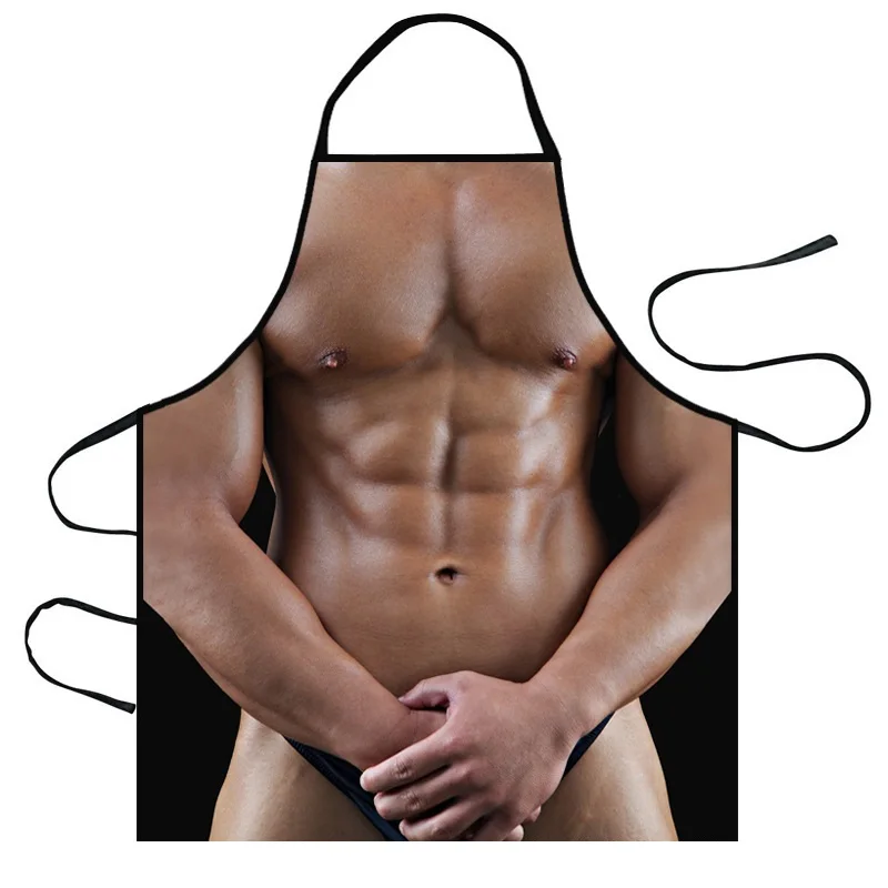 Humorous BBQ Grilling Apron for Men - Durable and Versatile