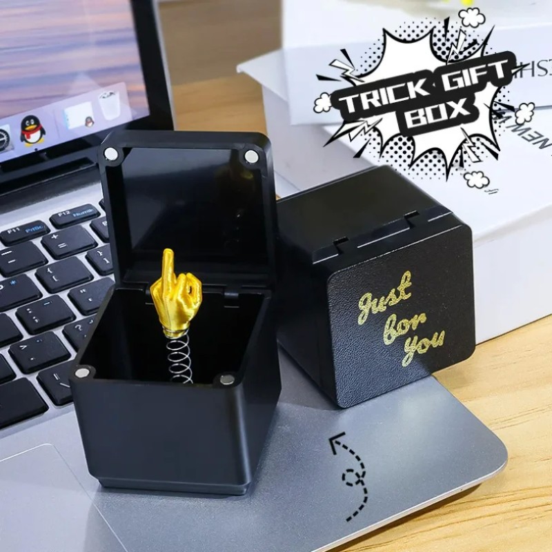 Funny Middle Finger Prank Gift Box