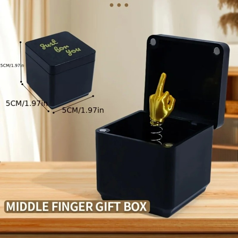 Funny Middle Finger Prank Gift Box