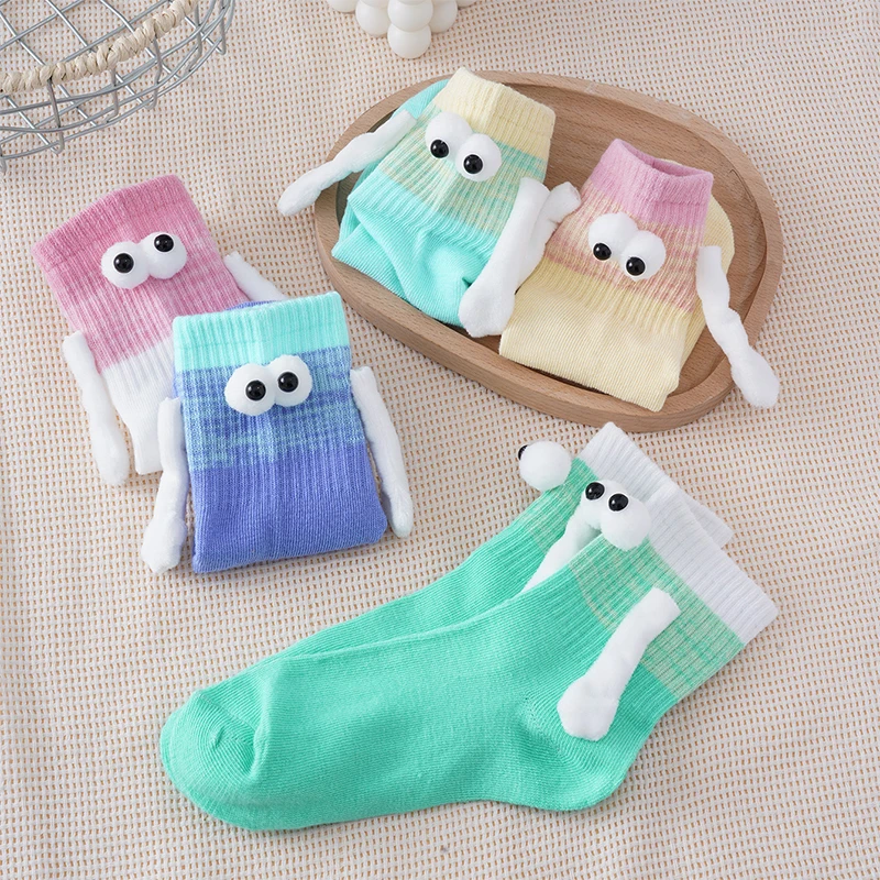 Magnetic Holding Hand Socks for Couples – Fun Designer Socks