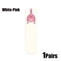 1Pairs-White Pink  + 0.15€ 