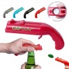 Cap Gun Bottle Opener - Portable Beverage Launcher