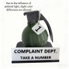 3D Printed Complaint Department Desk Sign - Funny Office Decor