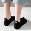 5 Pairs Women's Cute Cotton Ankle Socks - Striped & Dots