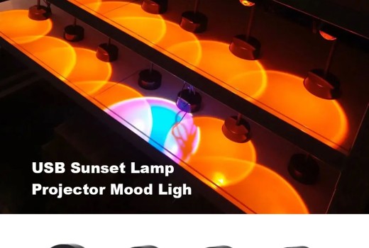 [Review] LED Sunset Projector Lamp for Bedroom and Living Room
