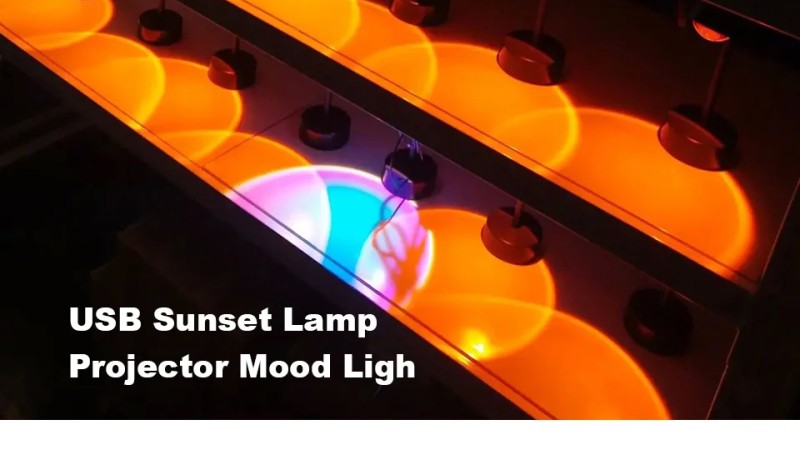 [Review] LED Sunset Projector Lamp for Bedroom and Living Room