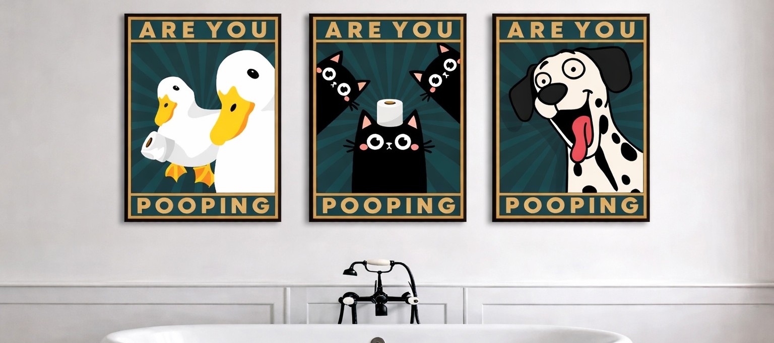 Bathroom Humor Starts Here